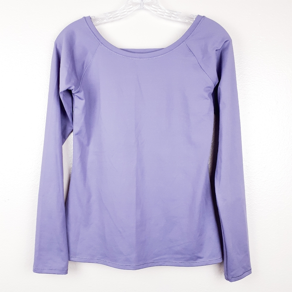 Calia Long Sleeve Athletic Low Back Top Sz Small